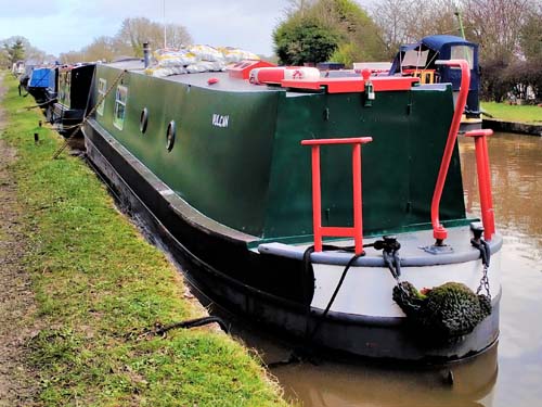Vulcan – 1991 Mike Heywood Trad – 45ft narrowboat for sale