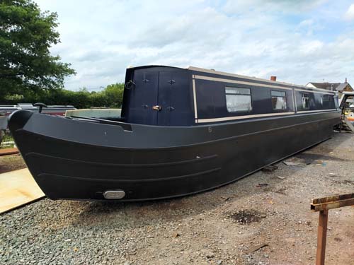 2005 Burton Boats 57’ Semi Trad Project Boat Narrowboat for sale