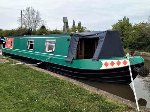 Gussie Goose 1996 Canalcraft 45’ cruiser stern narrowboat for sale