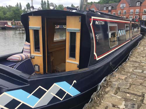 40ft trad Cuttwater Boats narrowboat